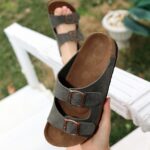 Haki Yeşil Nubuk Terlik Haki Yeşil