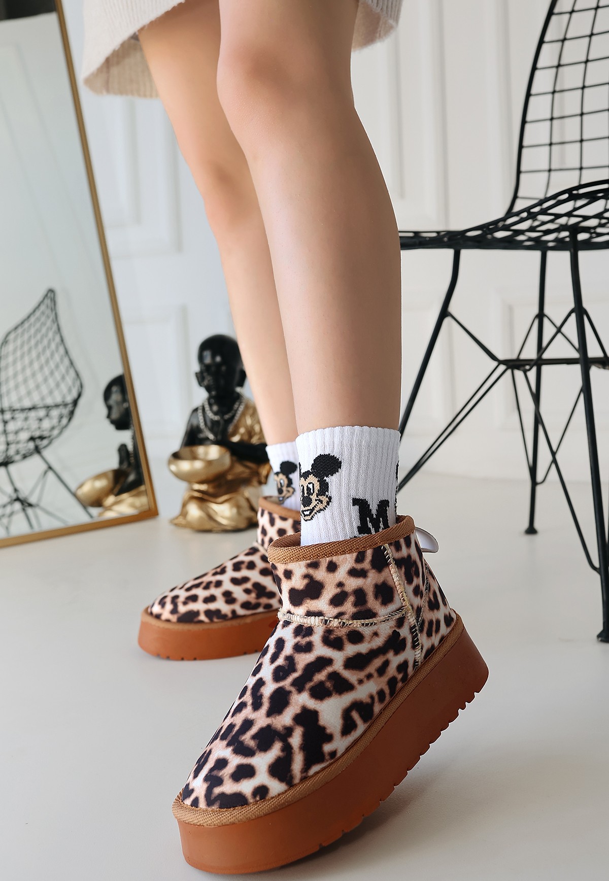 Linne Leopar Süet Bot Leopar