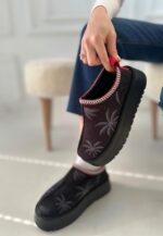 Siyah Süet Bot Siyah