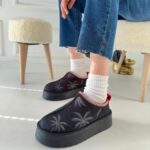 Siyah Süet Bot Siyah