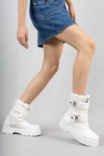 Miah Beyaz Rugan Kar Bot Beyaz9