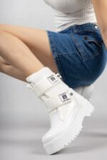 Miah Beyaz Rugan Kar Bot Beyaz9