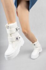 Miah Beyaz Rugan Kar Bot Beyaz9